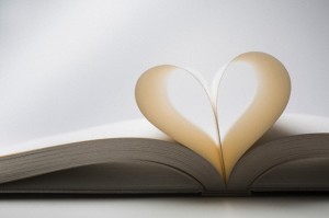 Book,Heart Shape