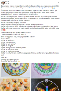 Editos atsiliepimas