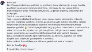 Doviles Krutulytes atsiliepimas