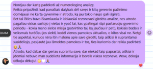 Gabijos atsiliepimas